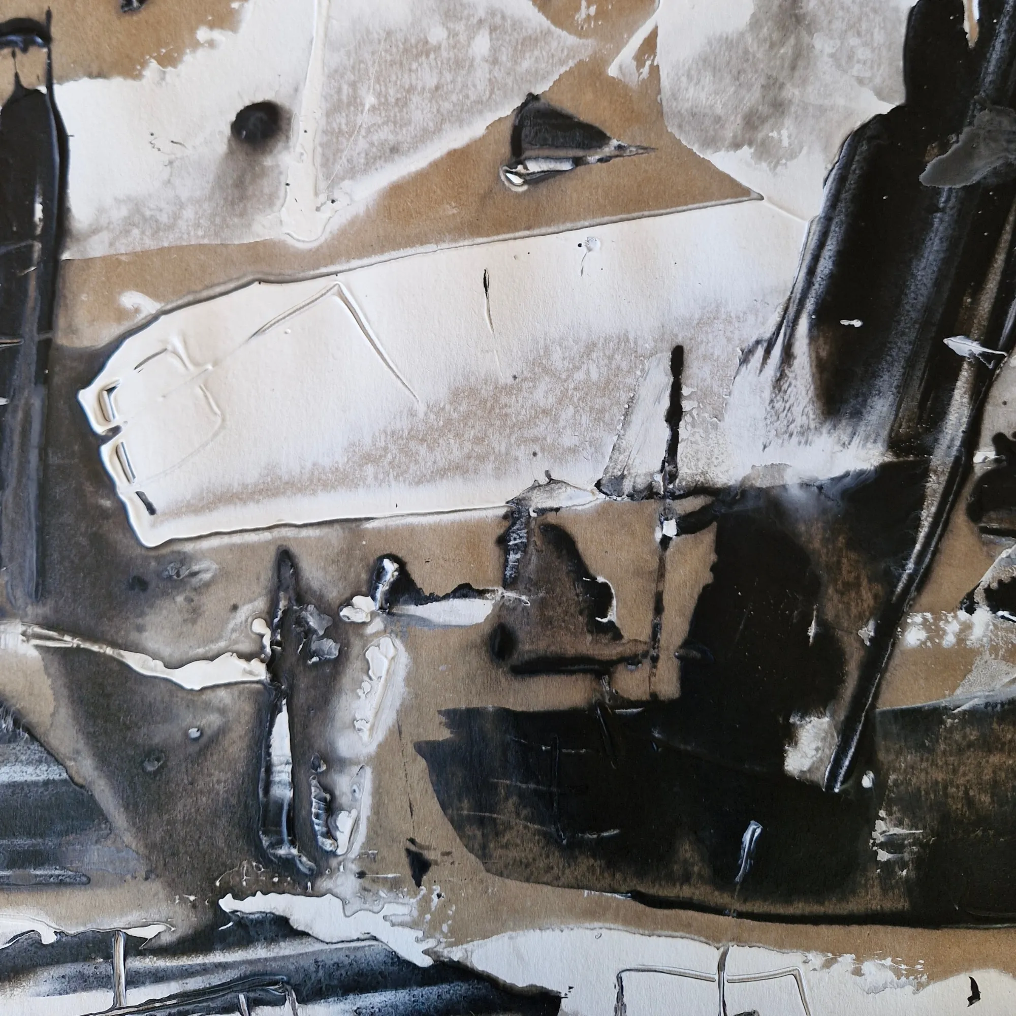 Cartografía del Hallazgo - Paisaje abstracto de G. M. Lianes